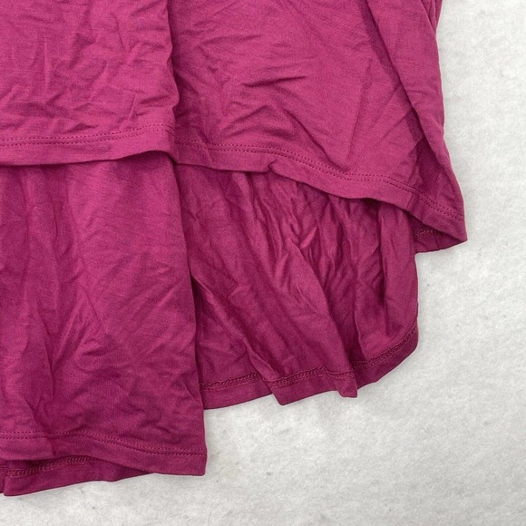 Soft Surroundings Womens Plus Size 1X Layered Purple Stretch Longline Tunic Top - Picture 9 of 11